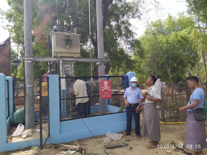 ဆိပ်ဖြူမြို့နယ်တွင် ယခုနှစ်အတွင်း ၅၇ ရာခိုင်နှုန်း လျှပ်စစ်မီးရရှိမည်