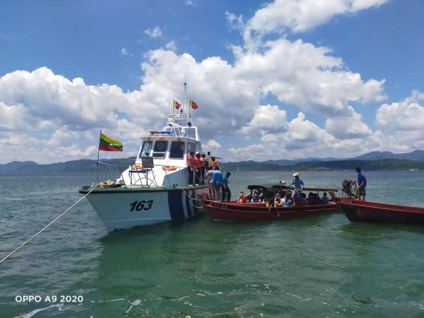 တရားမဝင်ပြန်လာသည့် မြန်မာနိုင်ငံသား ၆ ဦး ကော့သောင်းတွင်ဖမ်းမိ