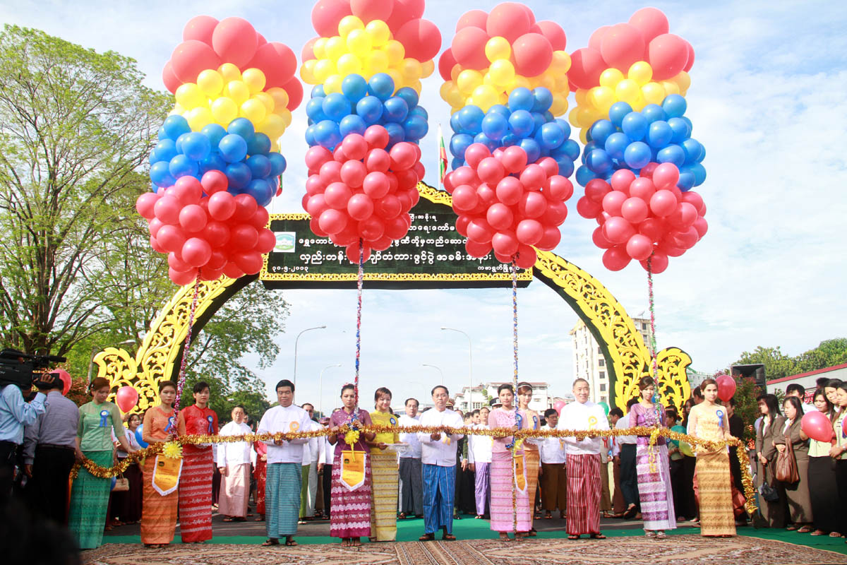 လွည္းတန္းခုံးေက်ာ္တံတား ဖြင့္ပြဲ က်င္းပ