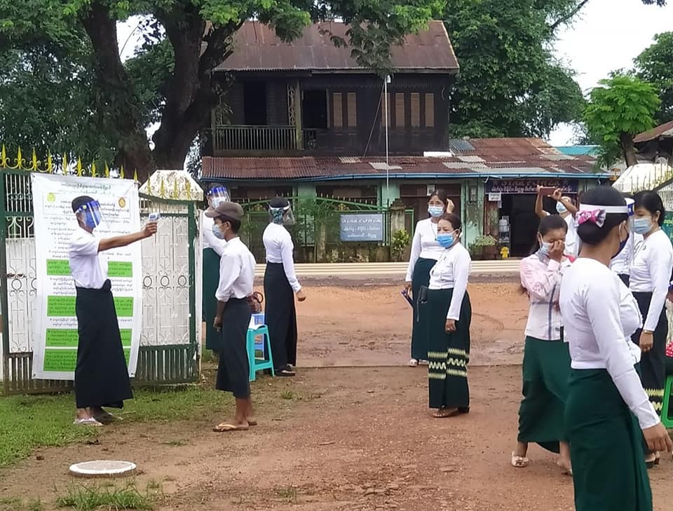 လက်ပံတန်းမြို့နယ်၌ အ​ခြေခံပညာအထက်တန်းကျောင်း ၃ ကျောင်းသာ ဖွင့်လှစ်နိုင်