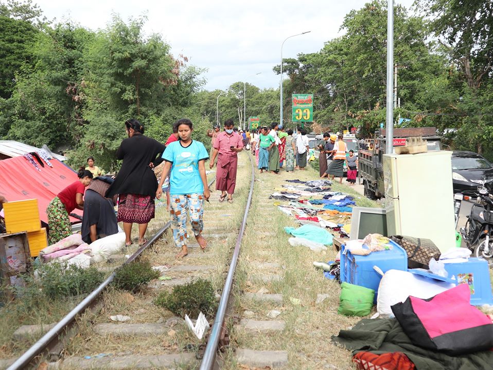 အမရပူရမြို့နယ်ရှိ ရေဘေးဒုက္ခသည်အချို့ အကူအညီအထောက်အပံ့မရဖြစ်နေ