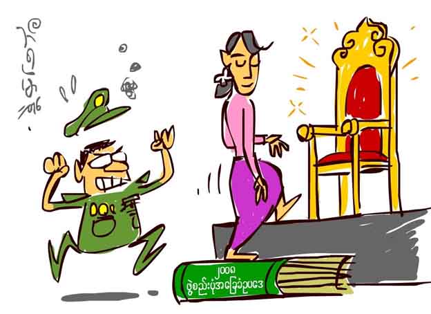 ကာတွန်းရေးချက် အချုပ် ၂ ရက် 