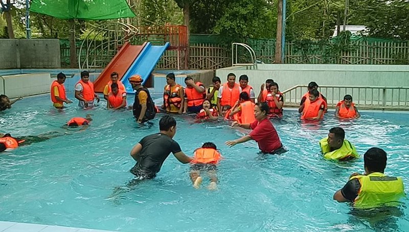 မကွေးတိုင်း ပရဟိတအဖွဲ့များကို ရေဘေးအသက်ကယ်နည်း သင်ကြားပေး