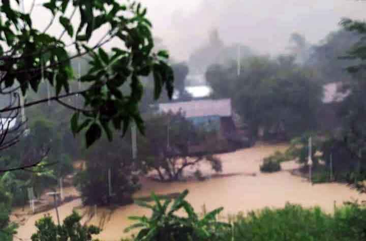 မကွေးတိုင်းတွင် လူဦးရေ ၂၀၀၀ ကျော် ရေဘေးသင့်