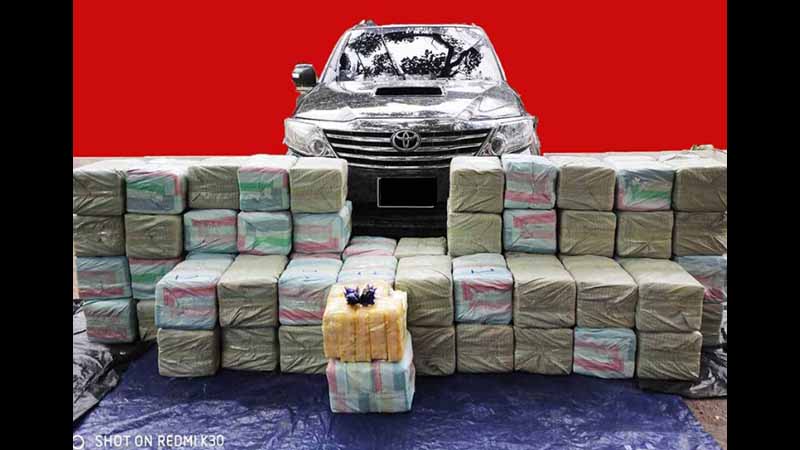 တာချီလိတ်မြို့တွင် ကျပ်သိန်းပေါင်း ၁ သိန်းခန့်တန်ဖိုးရှိ စိတ်ကြွဆေးများ ဖမ်းမိ