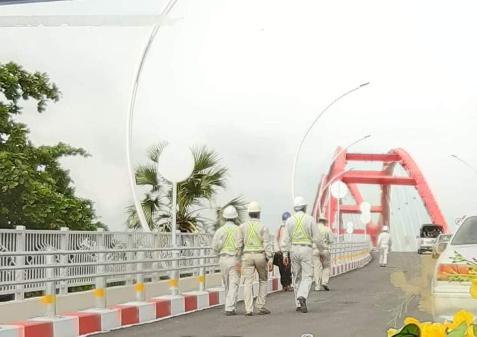 ပုသိမ်တံတားအသစ်တွင် CCTV ကင်မရာ ၃၂ လုံး တပ်ဆင်ပြီးစီး