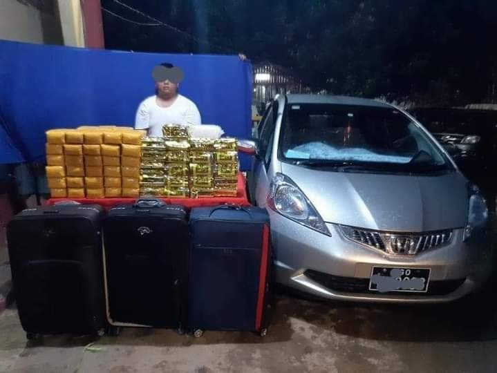 သထုံတွင် ကျပ်သိန်း ၄၀၀၀၀ နီးပါးတန်ဖိုးရှိ ICE နှင့် WY ဆေးပြားများ ဖမ်းဆီးရမိ