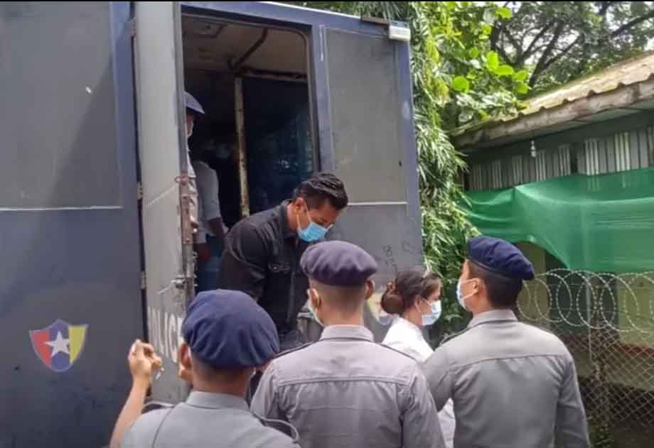 သရုပ်ဆောင်မင်းရာဇာအပါအဝင် ၄ ဦးအမှုရုံးထုတ် 