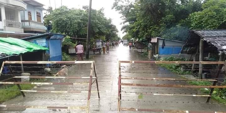 စစ်တွေမြို့ ရပ်ကွက်နှင့်လမ်းအချို့ လော့ဒေါင်းချ၊ မြို့မစျေးကြီးကို နေ့ဝက်သာ ရောင်းခွင့်ပြု
