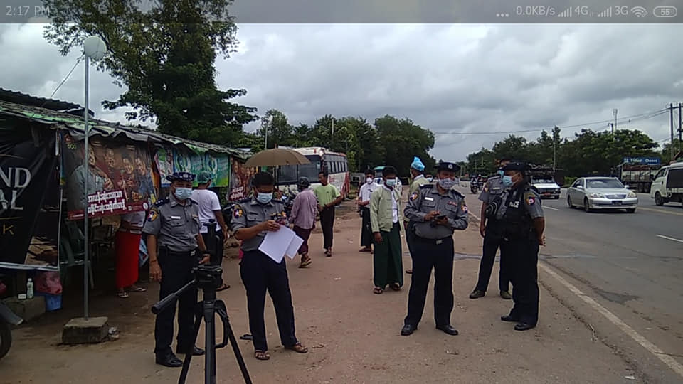 စစ်တွေကလာသည့် ခရီးသည် ၇၉ ဦးကို လှိုင်တက္ကသိုလ် Quarantine Center ပို့ဆောင်