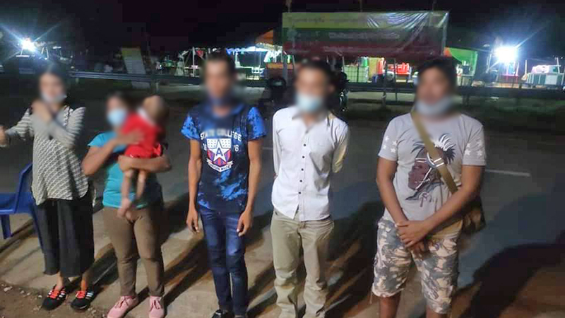 တဖက်နိုင်ငံက ခိုးဝင်လာသူများကို ကော့သောင်း၌ ဖမ်းမိ