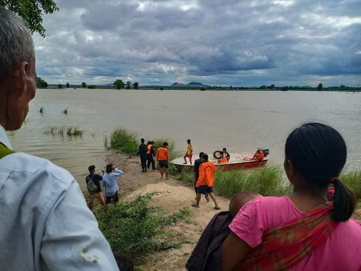 ချင်းတွင်းမြစ်အတွင်း ရေကူးပြိုင်ရာက လူငယ် ၁ ဦး ရေနစ်ပျောက်ဆုံးနေ