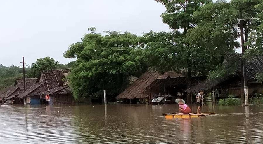 စစ်ဘေးအပူပေါ် ကိုဗစ်နှင့် ရေဘေးအပူ ထပ်ဆင့်ခံရသူများ