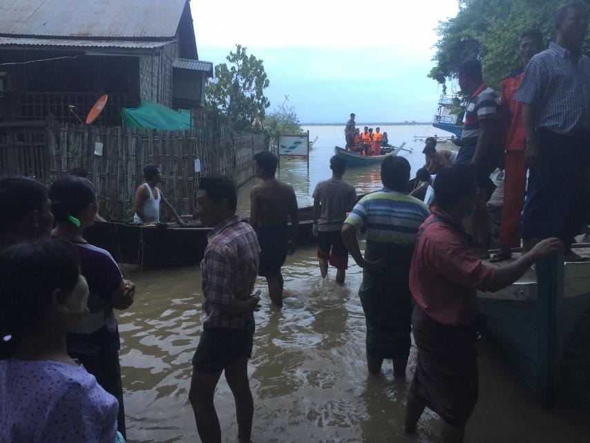 အပျော်တမ်းငှားစီးသည့်စက်လှေ ဧရာဝတီမြစ်အတွင်းတိမ်းမှောက်၊ အမျိုးသမီး၂ ဦး ပျောက်ဆုံး