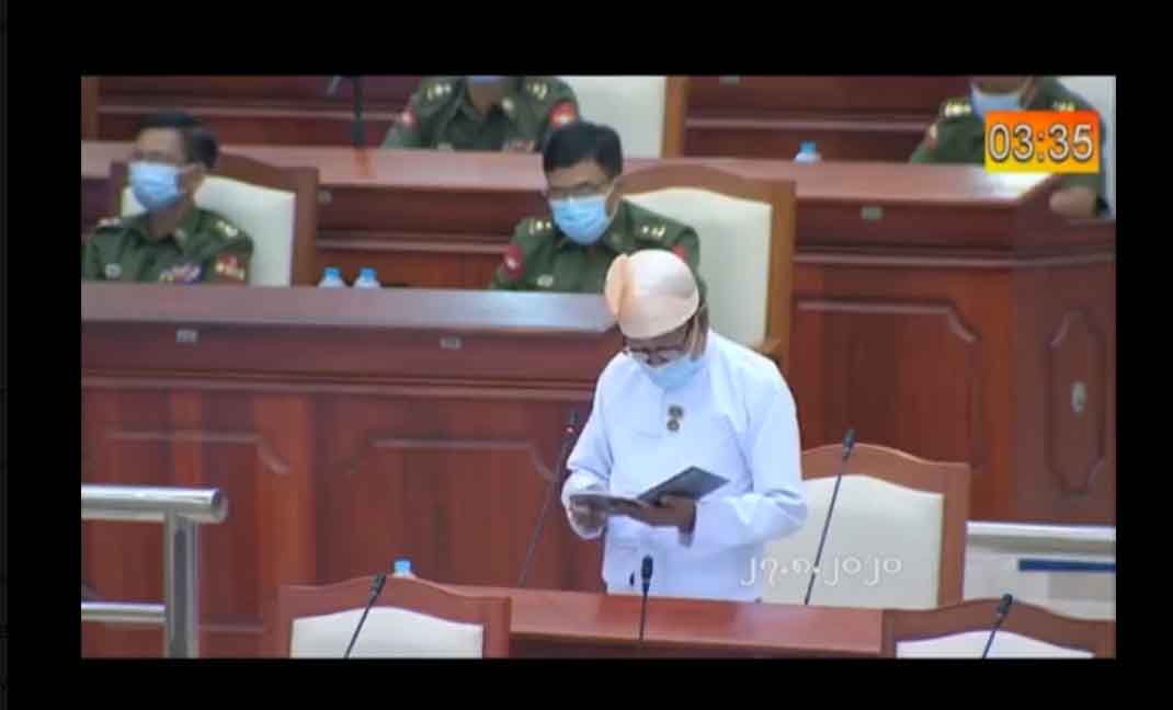 အသေးစားချေးငွေကိစ္စ ကြံ့ခိုင်ရေးအမတ်တင်သွင်းသည့်အဆို ကန့်ကွက်မဲများ