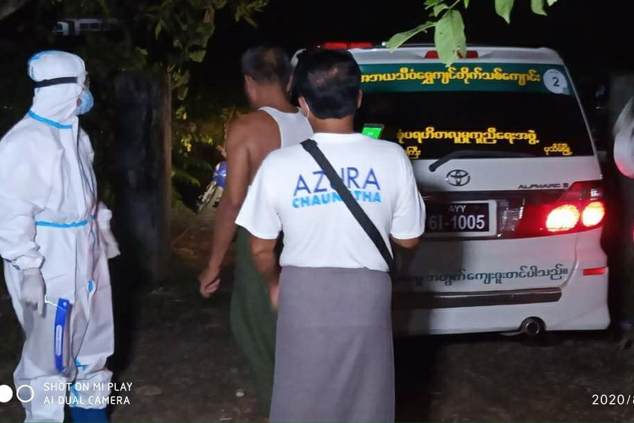 ပုသိမ်မြို့တွင် ရခိုင်ကပြန်လာသူ ၁ဝ ဦးအား ညတွင်းချင်းရှာဖွေပြီး Quarantine စင်တာပို့