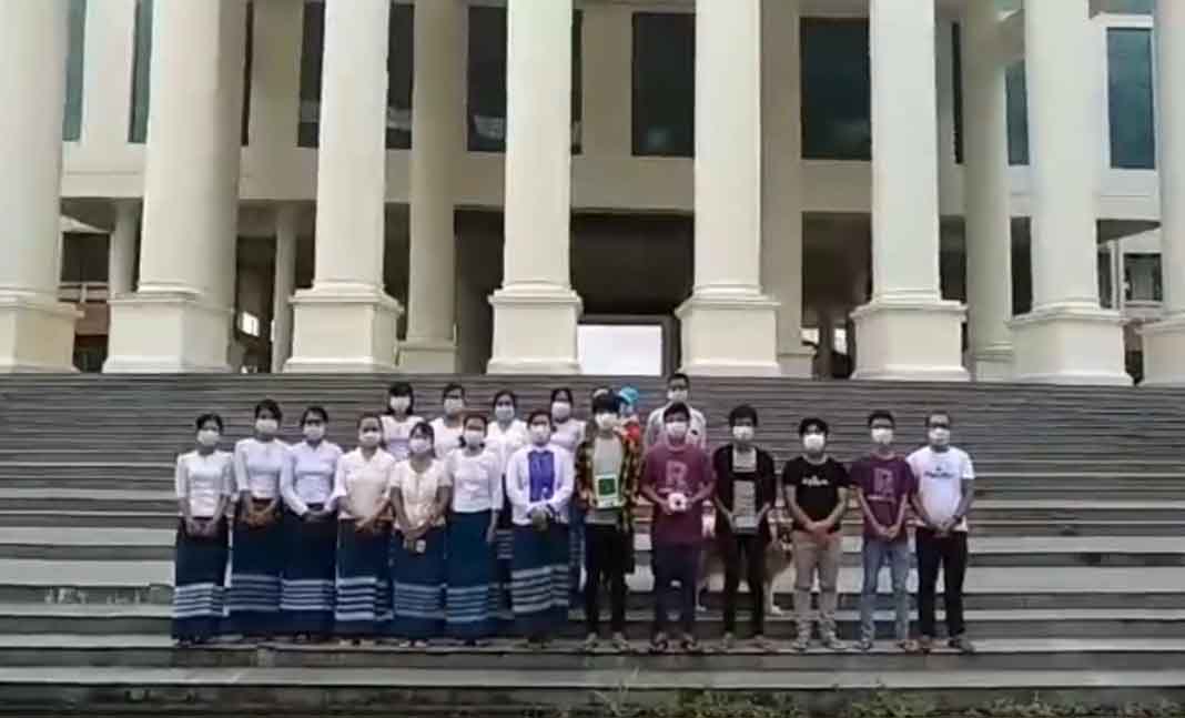 အပူချိန်တိုင်းကင်မရာ ဗန်းမော်ကွန်ပျူတာတက္ကသိုလ်ကျောင်းသားများ စမ်းသပ်တီထွင်