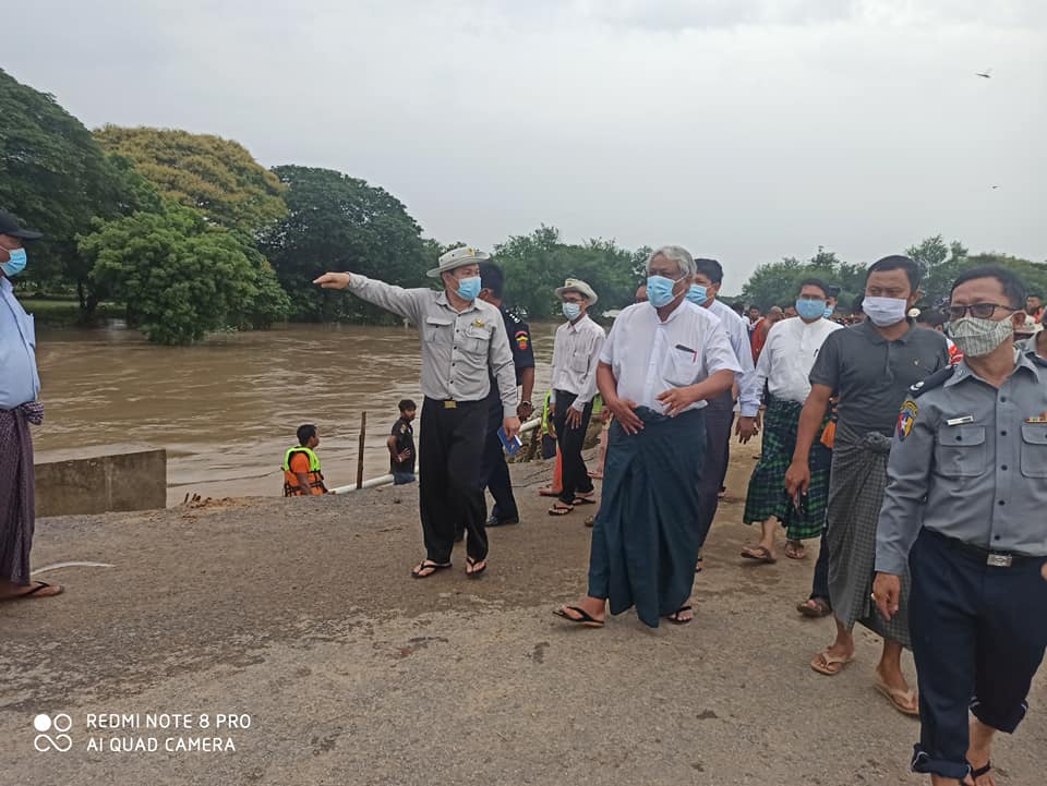 ရွှေဘို-မြစ်ကြီးနားလမ်း တံတားချင်းကပ်လမ်း တာဘောင်ကျိုး