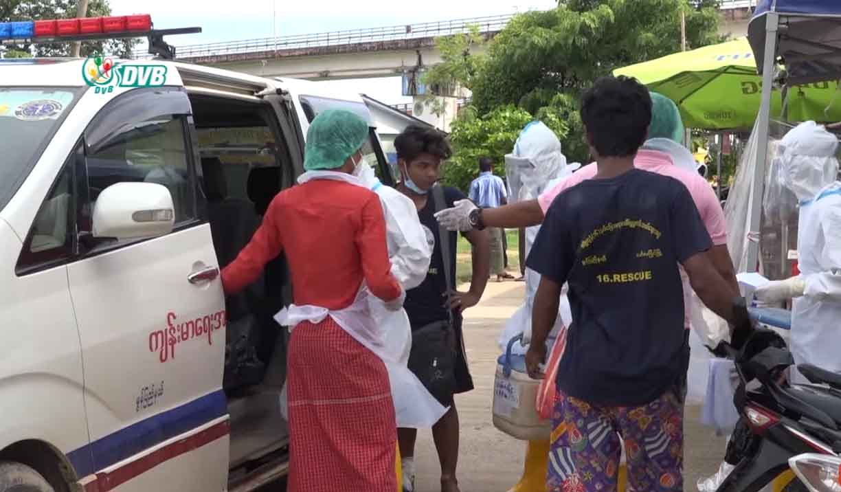 ရန်ကုန်တိုင်း ၇ မြို့နယ်ကလာသူများ မော်လမြိုင်တွင် ရောဂါ ရှိ မရှိ နှစ်ကြိမ် စစ်ဆေးခံရမည်