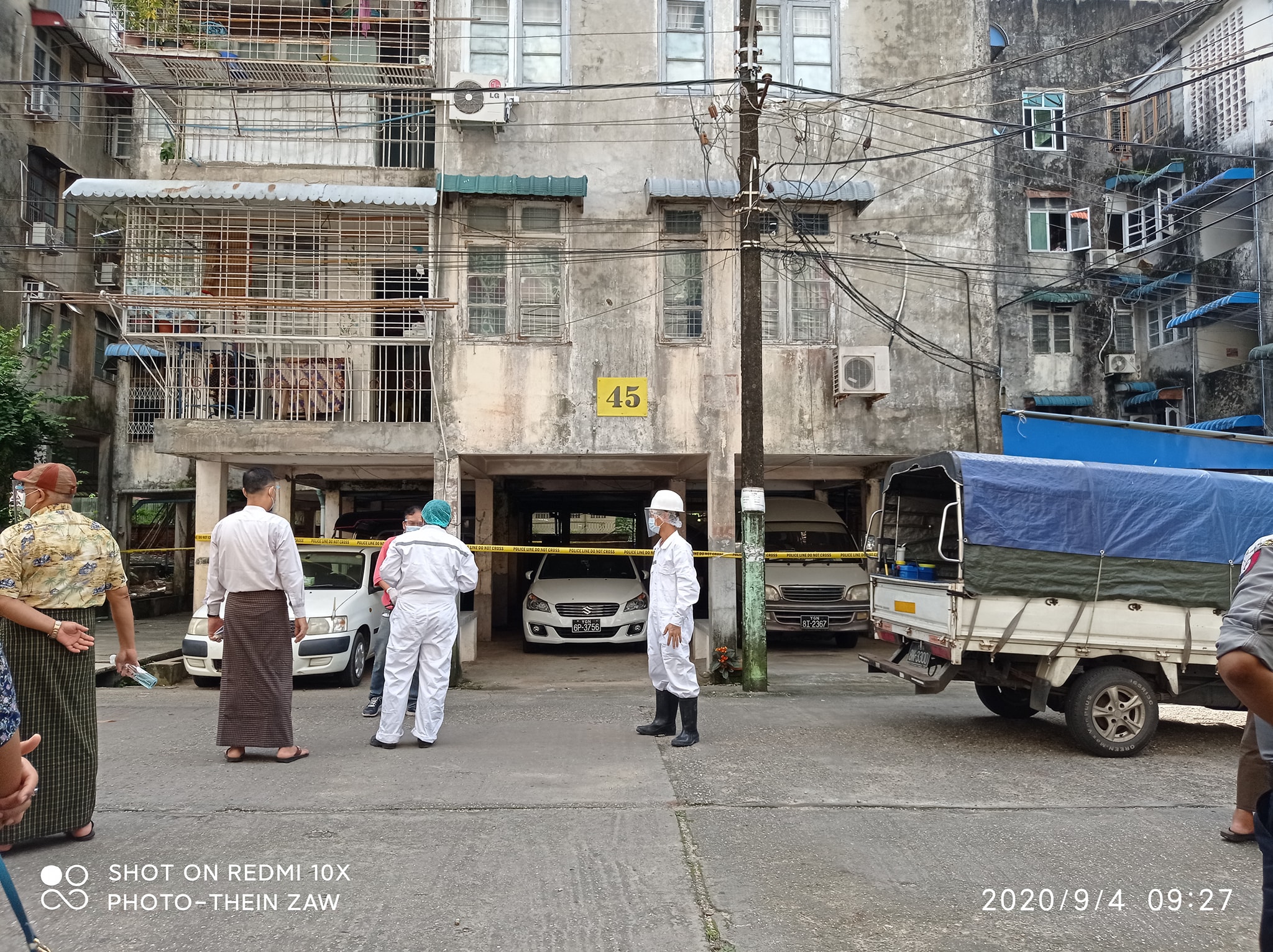 လမ်းမတော်ဗဟိုစည်အိမ်ရာတွင် ဘယ်ကကူးမှန်းမသိသည့် ကိုဗစ်-၁၉ ပိုးတွေ့လူနာတွေ့