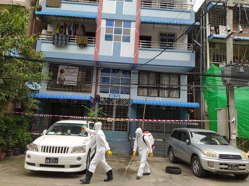 တာမွေမြို့နယ်က ကိုဗစ်-၁၉ လူနာအမှတ် ၁၀၁၇ ထံမှတဆင့် ၈ ဦးထပ်ကူး