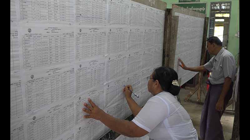 မွန်ပြည်နယ်တွင်   မဲရုံ ၂၂ ရုံ ထပ်တိုးမည်