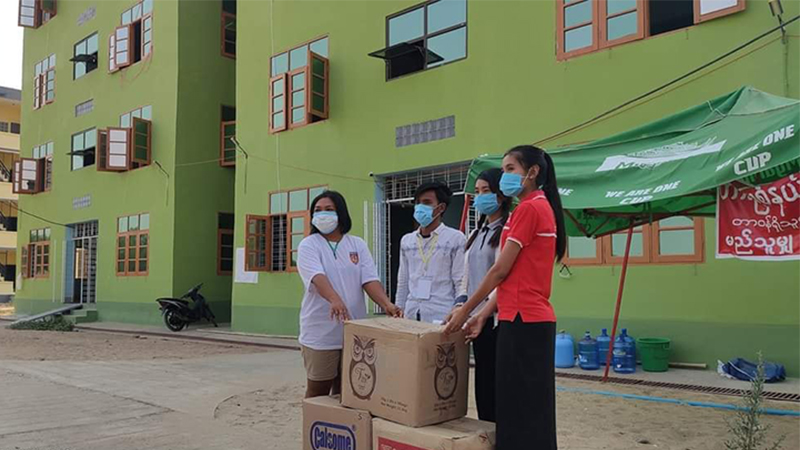 ပခုက္ကူမြို့၌ Quarantine ထားရှိသည့်  ၂၂ ဦး ကိုဗစ်ရောဂါပိုးမတွေ့