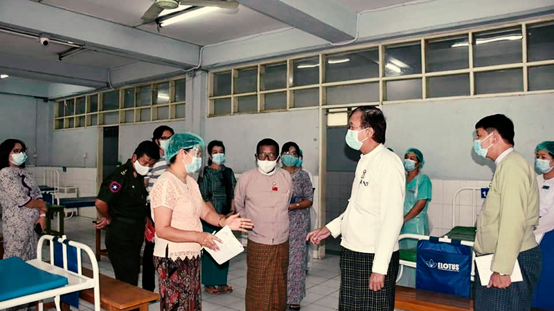 မန္တလေးတွင် ခုတင် ၃၀၀ ဆံ့ ဆေးရုံထပ်တိုးရန် ပြင်ဆင်