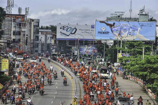 ကိုဗစ်-၁၉ ကြောင့် အန်အယ်လ်ဒီပါတီက ဒေသအချို့တွင် မဲဆွယ်စည်းရုံးမှုများ ခေတ္တရပ်နား
