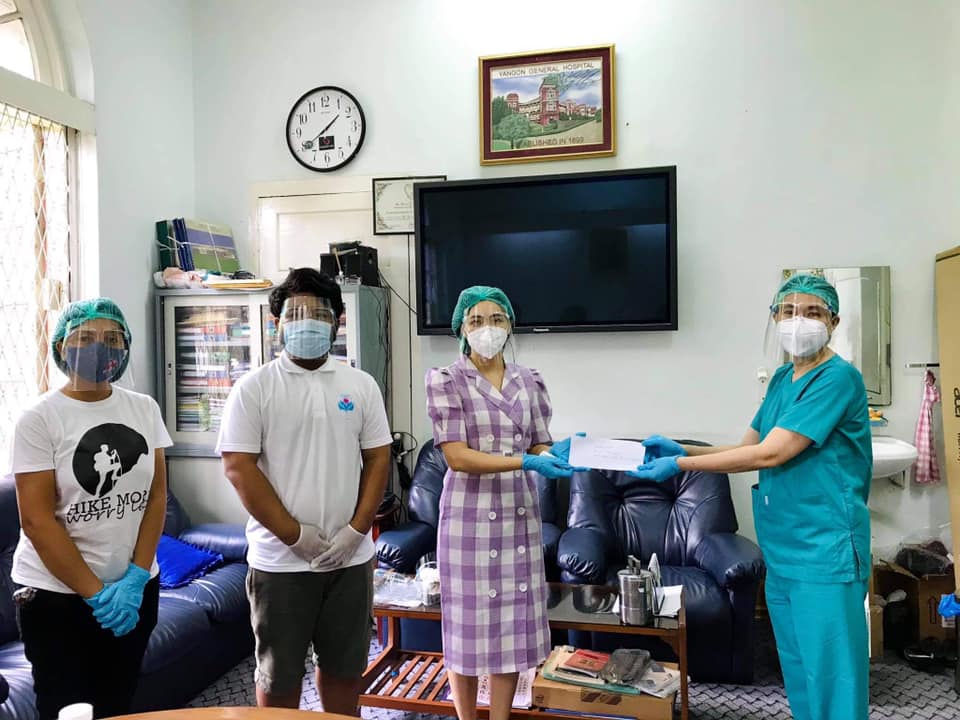 ခေတ်သစ်ဖောင်ဒေးရှင်းက ကိုဗစ်စောင့်ကြည့်လူနာများထားရှိရန် သိန်း ၂၀၀ လှူဒါန်း
