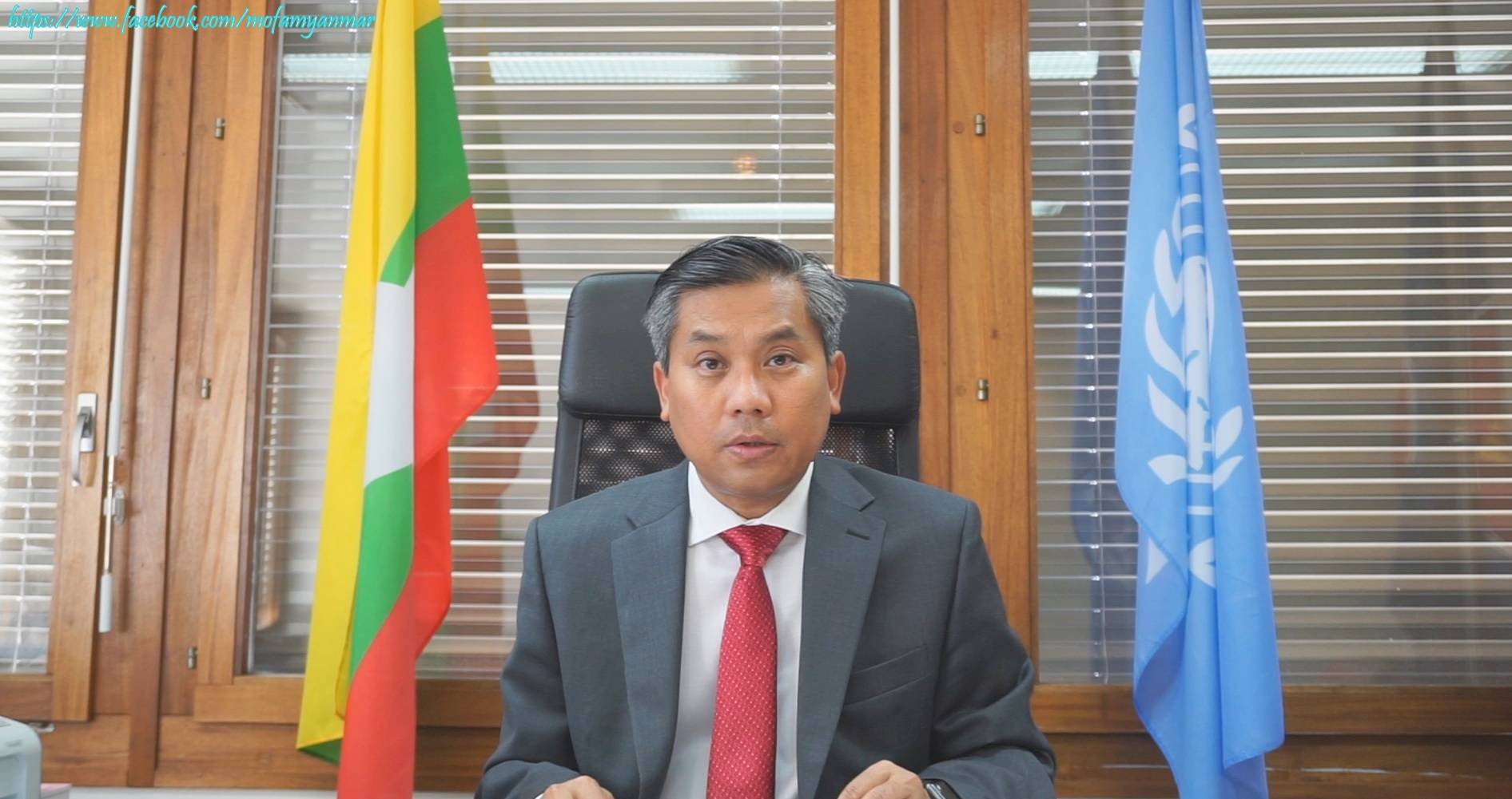 ရခိုင်ပြည်နယ် ပြဿနာကို မီးလောင်ရာလေပင့်မလုပ်ရန် မြန်မာအမြဲတမ်းကိုယ်စားလှယ်ပြော