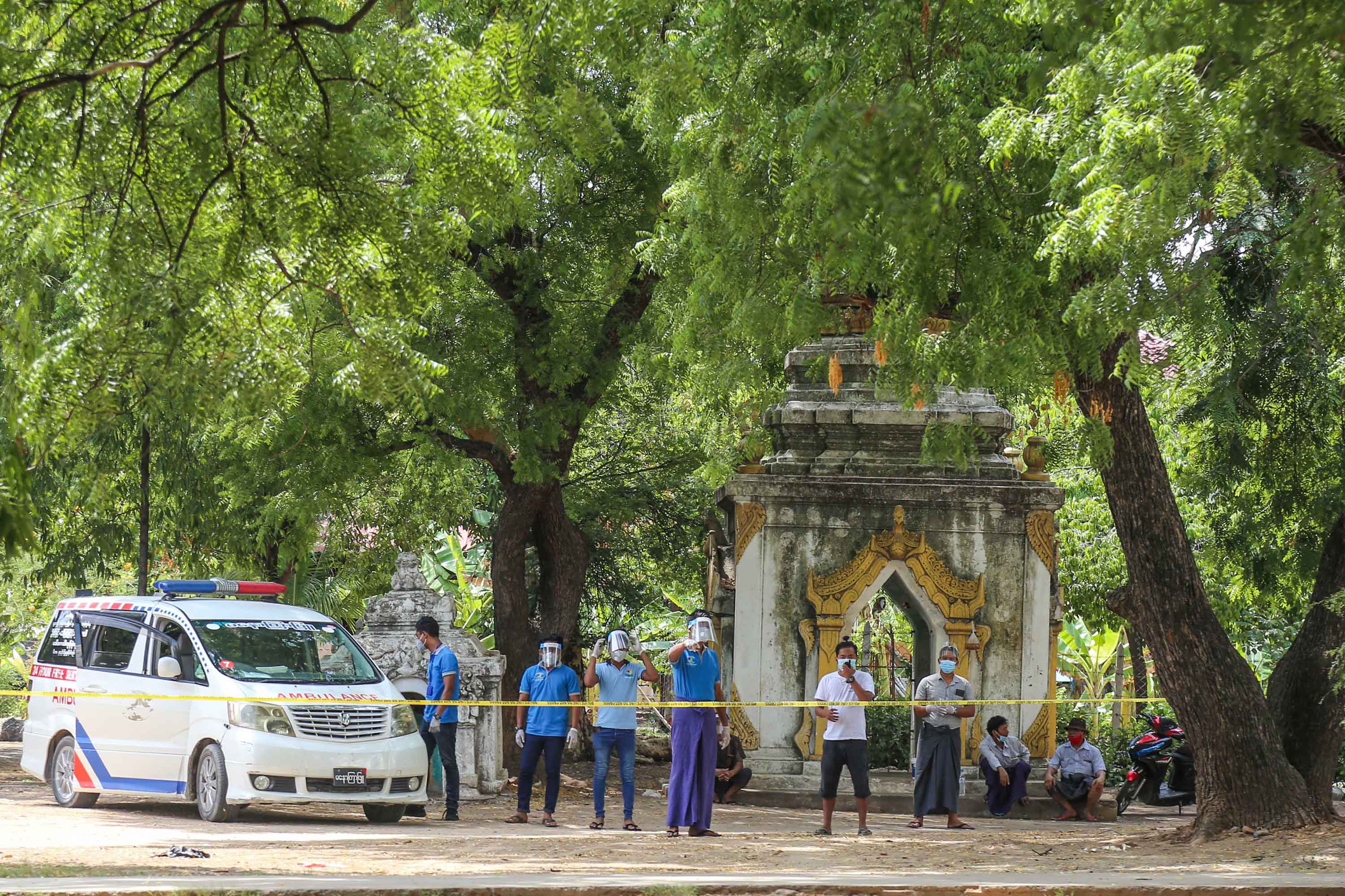 အမရပူရမြို့နယ်ရှိ မဟာဝရဇိန်မစိုးရိမ်ကျောင်းတိုက်၌ ရဟန်း ၁ ပါး ကိုဗစ်-၁၉ ကူးစက်ခံရ