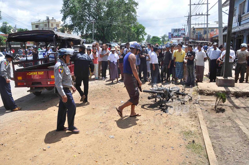 ျပင္ဦးလြင္ေပါက္ကြဲမႈ ဗိုလ္ေလာင္း ၁ ဦး အပါအ၀င္ ၃ ဦး ဒဏ္ရာရ