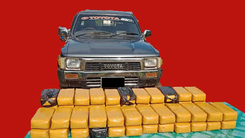 ကျေးသီးတွင် ကျပ်သိန်း ၅၅၀၀ ကျော်တန်ဖိုးရှိ စိတ်ကြွဆေးပြားများ သိမ်းဆည်းရမိ