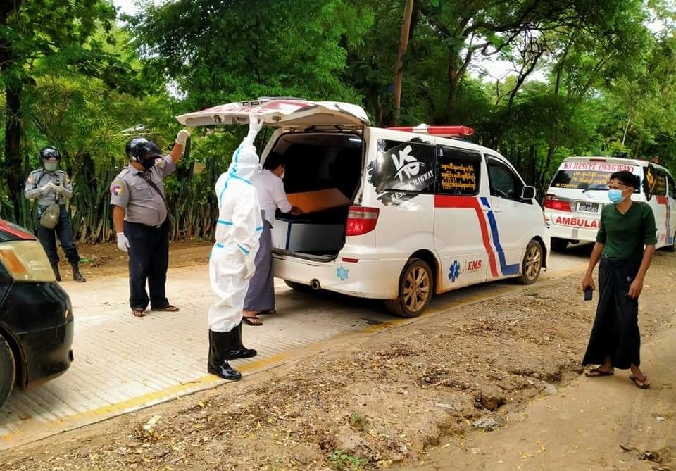 မကွေးတိုင်းက ကိုဗစ်-၁၉ လူနာ ၃ ဦး ရောဂါပိုးကင်းစင်၊ ၅ ဦးဆေးရုံမှဆင်း 