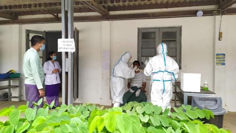 ကနီမြို့နယ်၌ ကိုဗစ်-၁၉ အတည်ပြုလူနာ ၂ ဦး ပထမဆုံးတွေ့ရှိ