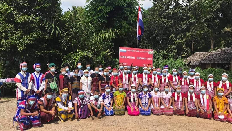 မဲဆွယ်သွားခဲ့သည့် KNDP ကိုယ်စားလှယ်လောင်း ၃ ဦးနှင့် ဘားအံဒေသခံ ၆၀ ကျော် Quarantine ဝင်
