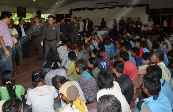 ခ်င္းမိုင္တြင္ ျမန္မာေ႐ြွႊ့ေျပာင္းအလုပ္သမားမ်ားကို ဖမ္းဆီး