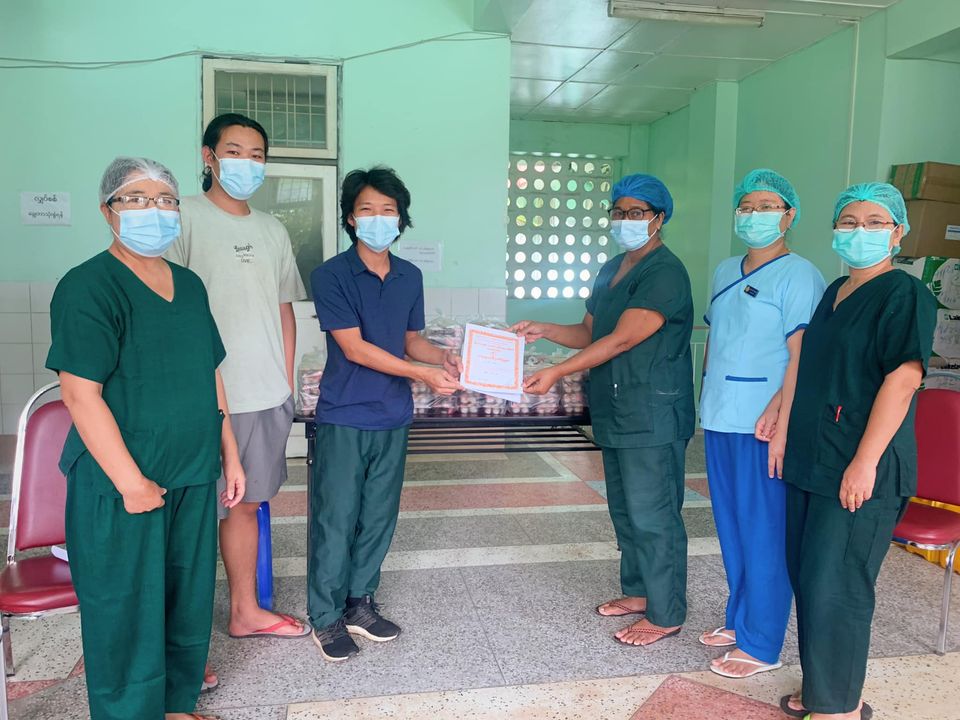 အိပ်မက်ဆုံရာတေးသံရှင် ဒေးဗစ်လိုင် ဝေဘာဂီဆေးရုံကြီးတွင် စေတနာ့ဝန်ထမ်းအလုပ်ဝင်