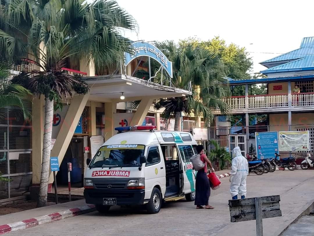 တောင်တွင်းကြီးတွင်  ရန်ကုန်မှပြန်လာသည့် အမျိုးသမီး ၁ ဦး ကိုဗစ်-၁၉ ကူးစက်ခံရ