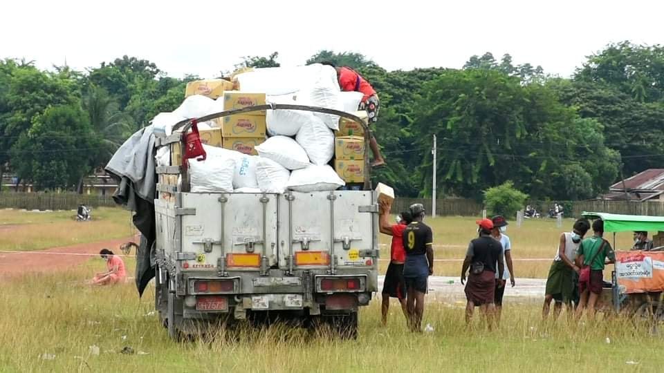 သထုံကို ဝင်လာသည့် ကုန်တင်ယာဉ်များကို သတ်မှတ်နေရာ၌သာ ကုန်တင်ချခွင့်ပြုမည်