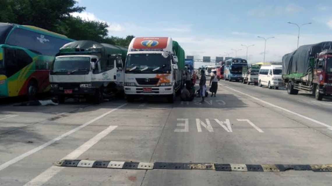မိတ္ထီလာခရိုင်တွင် ယာဉ်မောင်းနှင့် ယာဉ်နောက်လိုက် ၂ ဦး ကိုဗစ်-၁၉ ရောဂါပိုးတွေ့ရှိ 