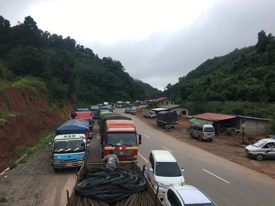 ရှမ်းပြည်နယ်ကိုဝင်လာသည့် ကုန်တင်ကားများကို ယာဉ်မောင်းလဲလှယ်သည့်စနစ် ကျင့်သုံးမည်