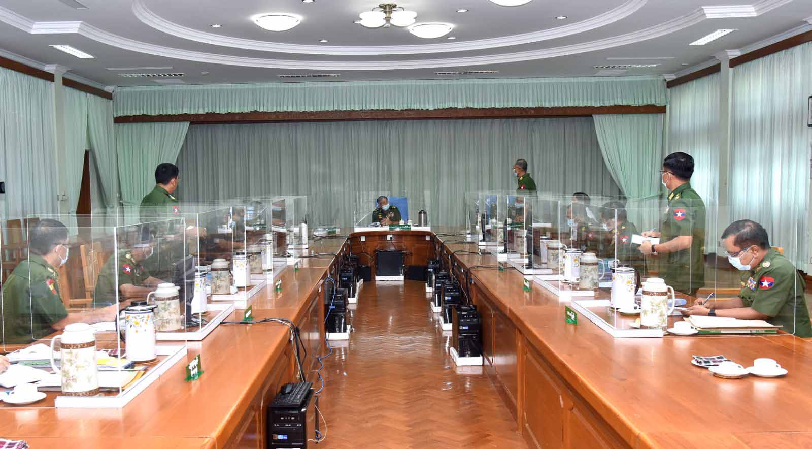 ဆေးရုံများတွင် အောက်စီဂျင်လိုအပ်ပါကကူညီမည်ဟု ဗိုလ်ချုပ်မှူးကြီးပြော 