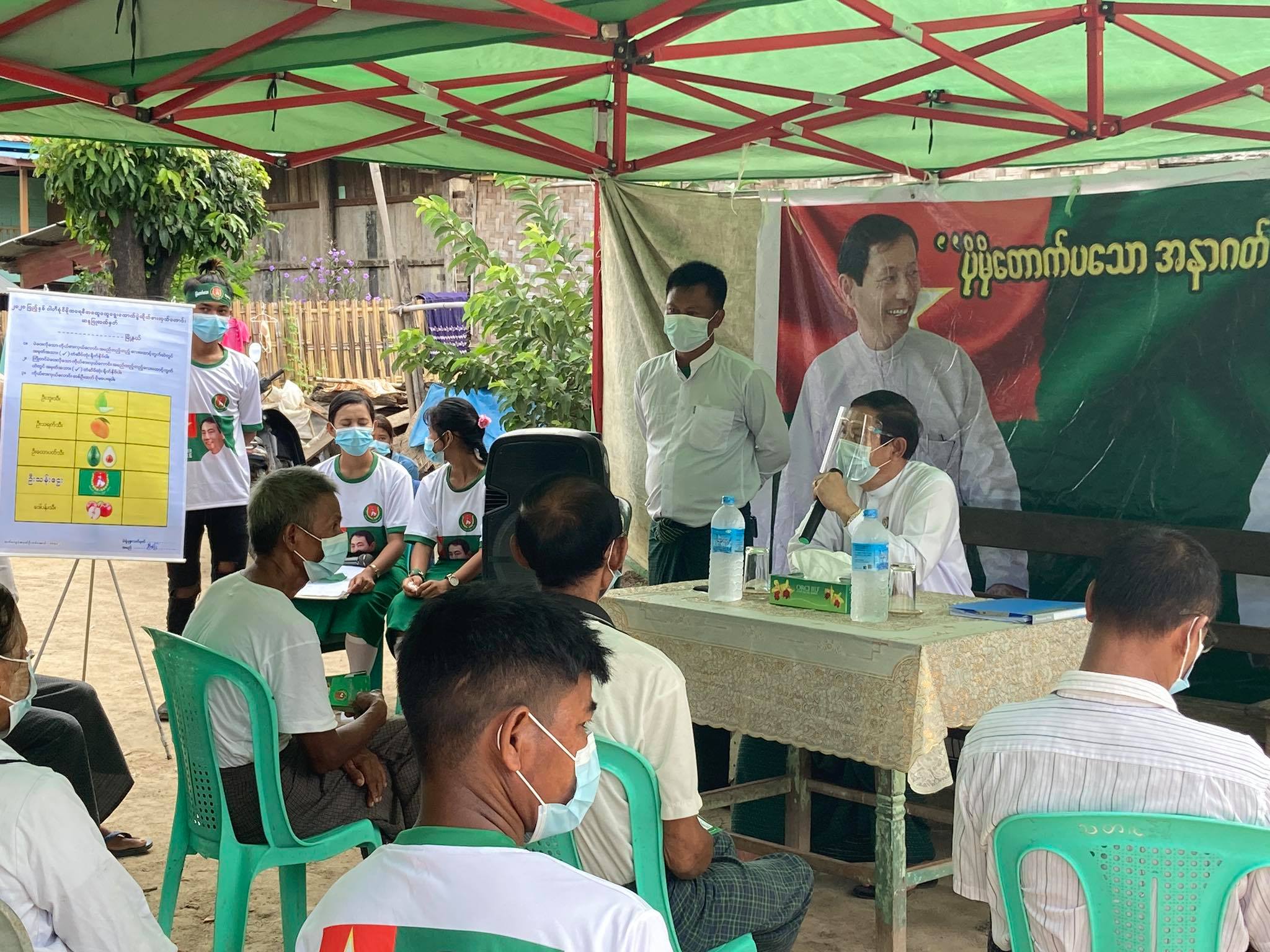 မိသားစုအတွင်း နိုင်ငံခြားသွေးရောသူ မပါဝင်ဟု ကြံ့ခိုင်ရေးပါတီခေါင်းဆောင်ပြော
