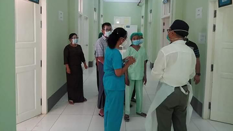 မကွေးတိုင်းတွင် ကိုဗစ်-၁၉ လူနာသစ်အယောက် ၆၀ စံချိန်တင်တွေ့ရှိ