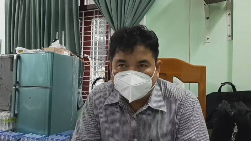 အခြားမြို့နယ်များသို့ မဲဆွယ်စည်းရုံးသွားမည့် ပုသိမ်မြို့နေ ကိုယ်စားလှယ်လောင်းများကို ကိုဗစ်ရှိ မရှိ စစ်ဆေး