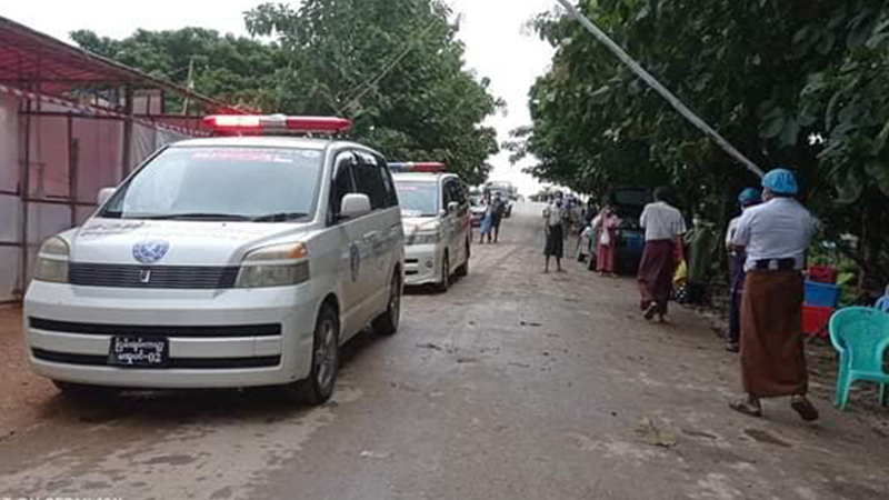 ရန်ကုန်တွင် စက်ရုံများပိတ်ထား၍ အခက်ကြုံနေသည့် မအူပင်လုပ်သားများ နေရပ်ပြန်ရေး အခမဲ့ကူညီ