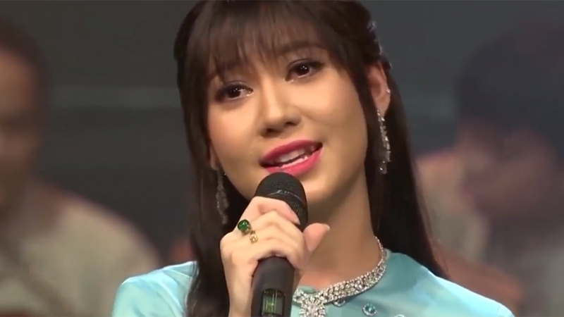 ခင်ပိုးပန်းချီ သီဆိုသည့် တခေတ်တခါက ကျော်ကြားတေး-“ရွှေမန်းဆီသို့”(ရုပ်သံ)