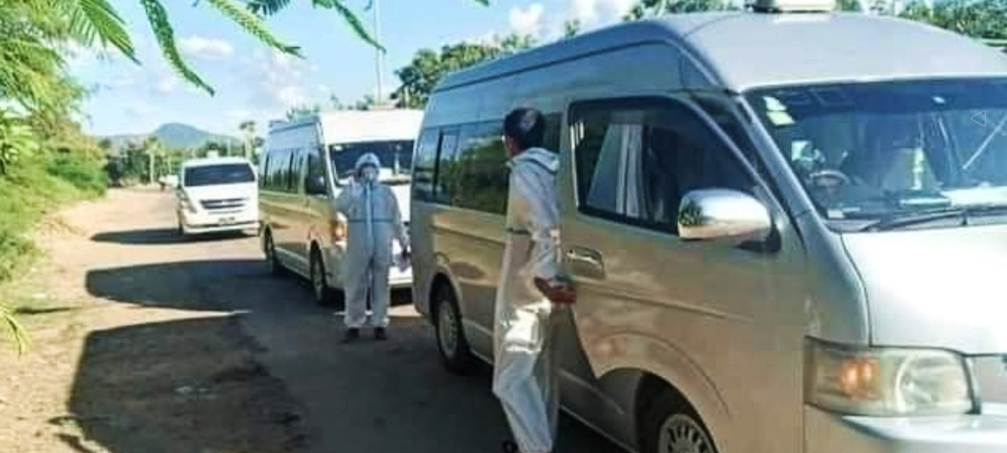 မိတ္ထီလာသီးကုန်းဂိတ်၌ ရန်ကုန်ပြန် ၂၅ ဦးကိုတင်ဆောင်လာသည့် ယာဉ်မောင်း ၃ ဦး အရေးယူခံရ